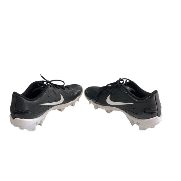Men\'s Nike Alpha Huarache 7 KYSTN Baseball Cleat Blk/Wht Size 7 DJ65240-001 main image 11